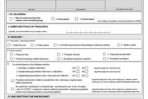 Wniosek o wpis do ewidencji producentów niezbędny do złożenia wniosku w IT ARiMR