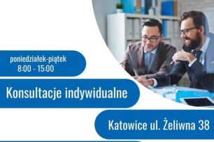 Konsultacje indywidualne w ramach projektu Śląska Sieć Rozwoju Przedsiębiorczości w Katowicach